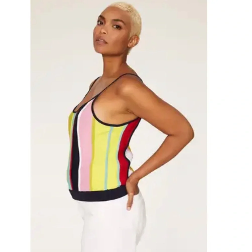 J.Crew Multicolored Knit Crop Top size XS